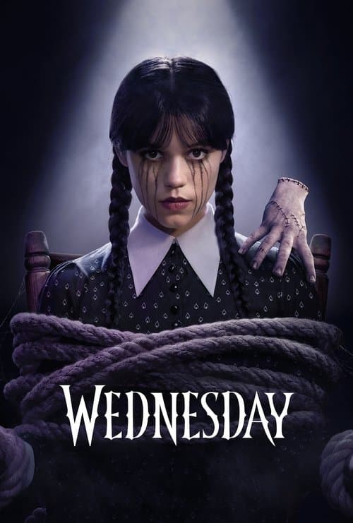Wednesday (2022) TV show poster - 100% on Rotten Tweets