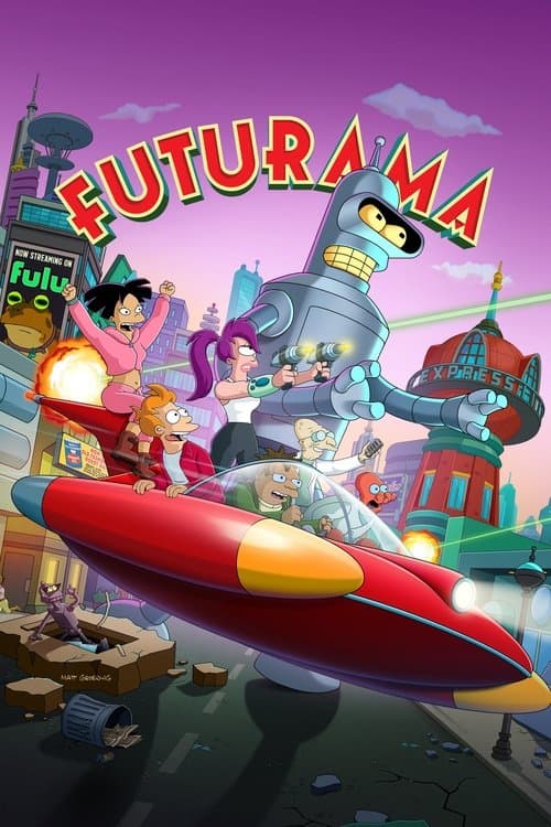Futurama (1999) TV show poster - 100% on Rotten Tweets