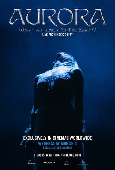 AURORA: What Happened to the Earth? Live From Mexico City (2026) movie poster