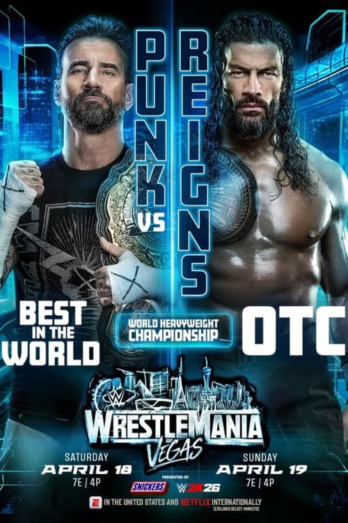 WWE WrestleMania 42 - Sunday (2026) movie poster - 69% on Rotten Tweets