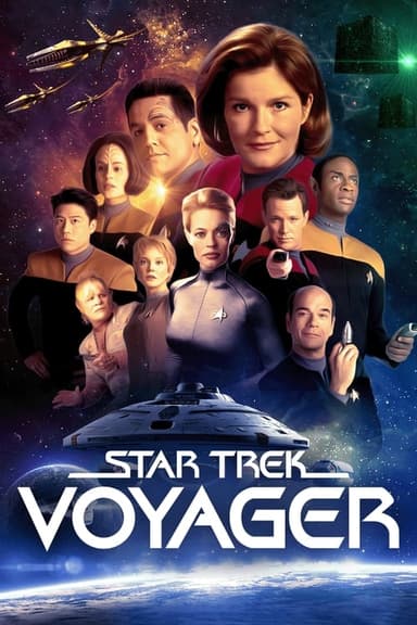 Star Trek: Voyager (1995) TV show poster