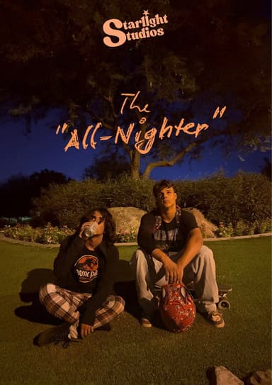 The "All-Nighter" (2026) movie poster