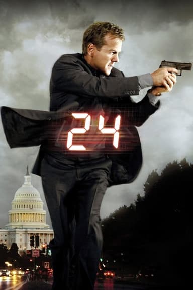 24 (2001) TV show poster