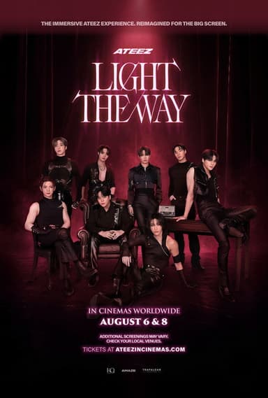 ATEEZ: LIGHT THE WAY IN CINEMAS (2026) movie poster