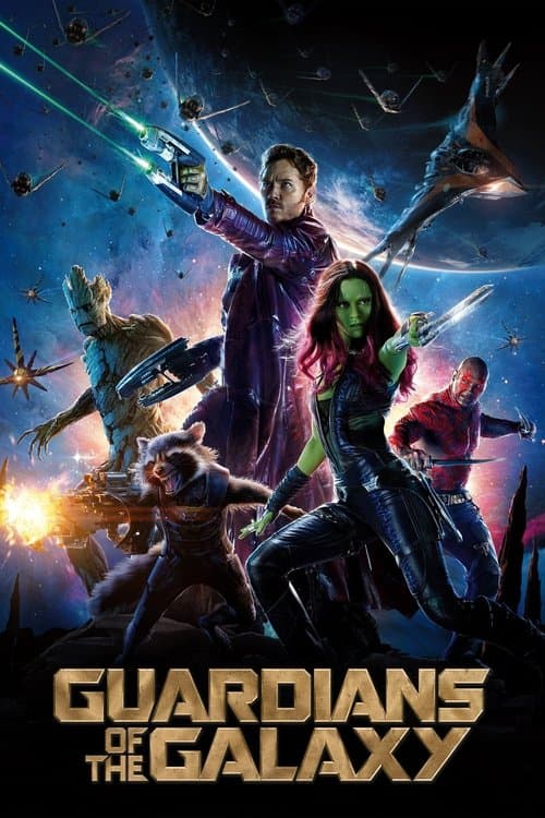 Guardians of the Galaxy (2014) movie poster - 59% on Rotten Tweets