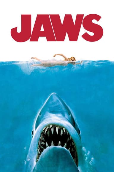 Jaws (1975) movie poster