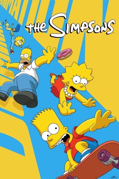 The Simpsons (1989) TV show poster