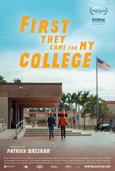 First They Came for My College (2026) movie poster