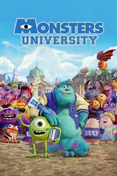 Monsters University (2013) movie poster