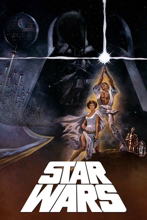 Star Wars (1977) movie poster - 77% on Rotten Tweets