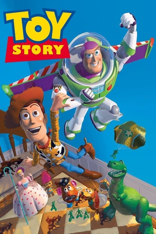 Toy Story (1995) movie poster - 84% on Rotten Tweets